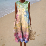 Sleeveless Summer Comfort Dress