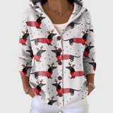 Cozy Knit Hoodie Cardigan
