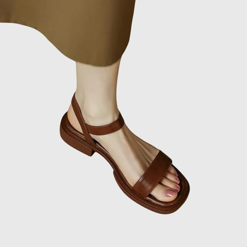 Kaia - Premium Leather Orthopedic Sandals