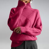 Lauren | Premium High-Neck Cashmere Sweater