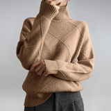 Lauren | Premium High-Neck Cashmere Sweater