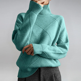 Lauren | Premium High-Neck Cashmere Sweater