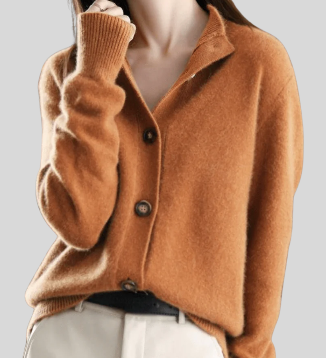 Claire | Vintage-Inspired Cashmere Cardigan