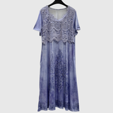 INDIGO | Chic Floral Midi Dress