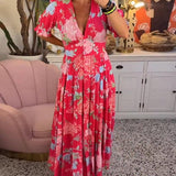 Floriana - Lively Floral Dress