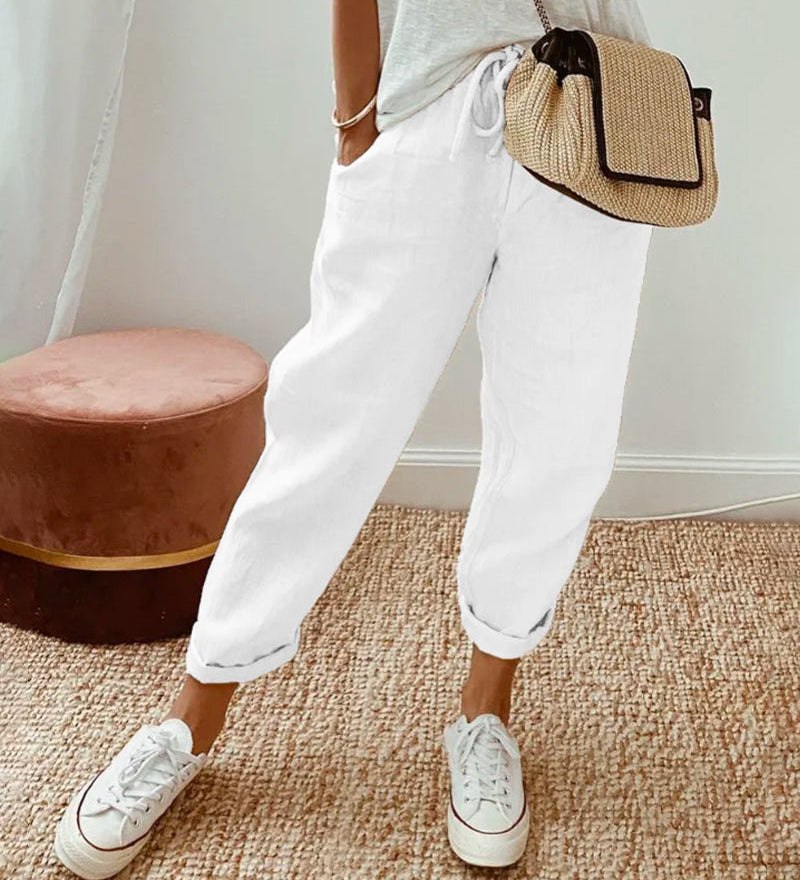 Chic and Relaxed Flowing Trousers