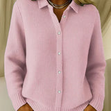 Katrina | Textured Button-Up Knitted Gilet