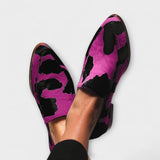 Paloma™ | Cow Print Slip-On Shoes
