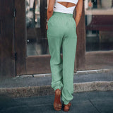 Kaeli – Stylish Joggers with Adjustable Tie