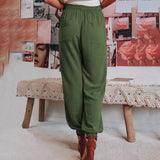 Kaeli – Stylish Joggers with Adjustable Tie