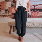 Kaeli – Stylish Joggers with Adjustable Tie