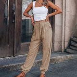Kaeli – Stylish Joggers with Adjustable Tie