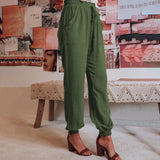 Kaeli – Stylish Joggers with Adjustable Tie