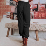 Kaeli – Stylish Joggers with Adjustable Tie