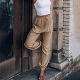 Kaeli – Stylish Joggers with Adjustable Tie