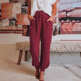 Kaeli – Stylish Joggers with Adjustable Tie