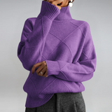 Lauren | Premium High-Neck Cashmere Sweater