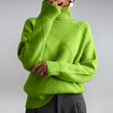 Lauren | Premium High-Neck Cashmere Sweater