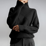 Lauren | Premium High-Neck Cashmere Sweater
