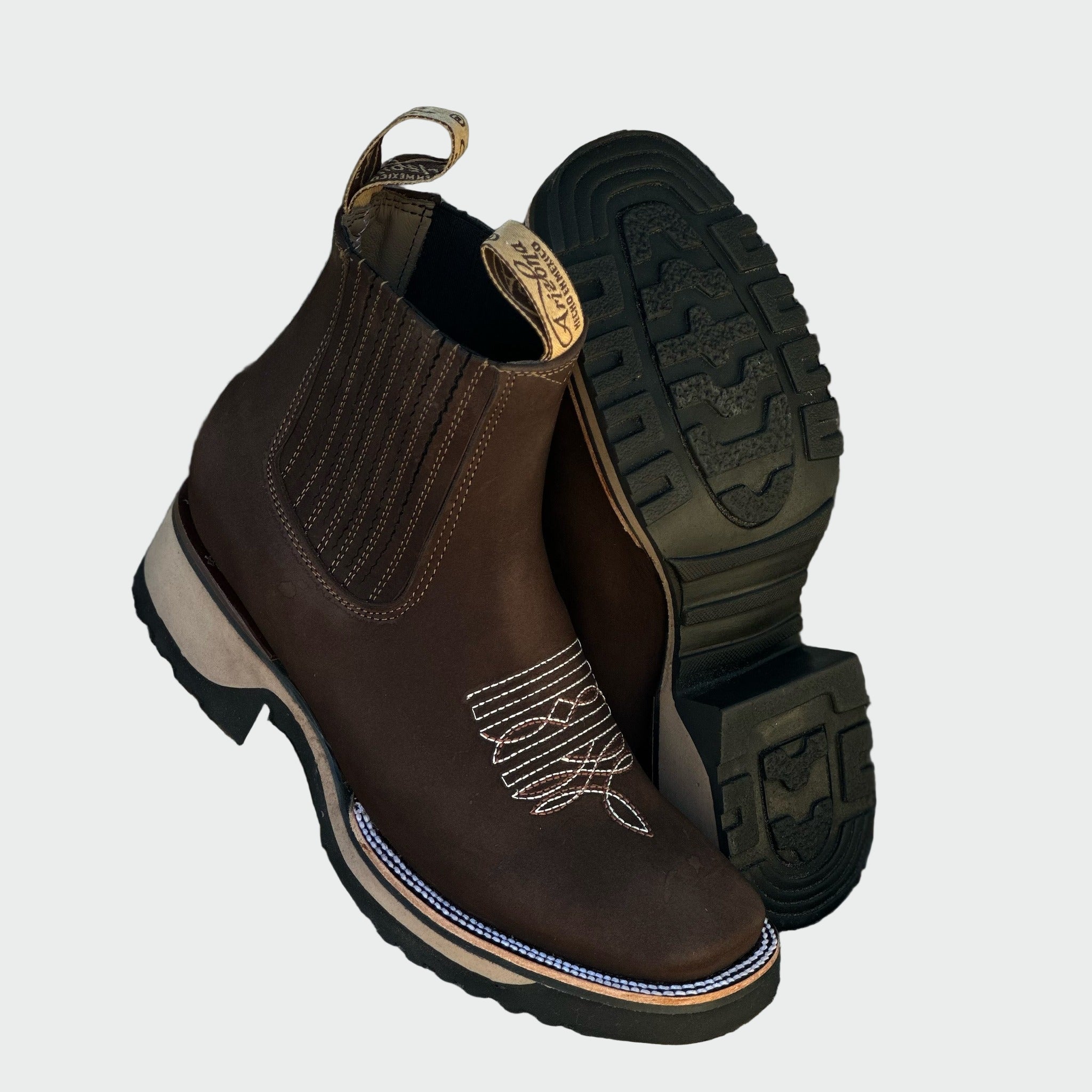 Genuine Leather Western Cowboy Boots