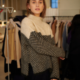 Norah | Stand-Up Collar Cotton Pullover