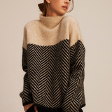 Norah | High-Neck Cotton Sweater