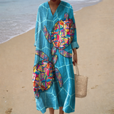 Chic Printed Summer Dress for a Flattering Fit