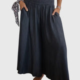 Isabella™ | Relaxed Fit Trousers with Stretchy Waistband