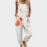 Beatriz | Stylish and Cozy Printed Strap Jumpsuit