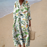 Chic Summer Dress with Eye-Catching Print