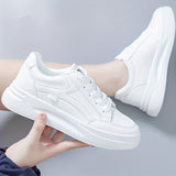 Stylish White Sneakers with Lightweight Comfort