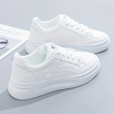 Stylish White Sneakers with Lightweight Comfort
