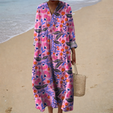 Chic Printed Summer Dress for a Flattering Fit