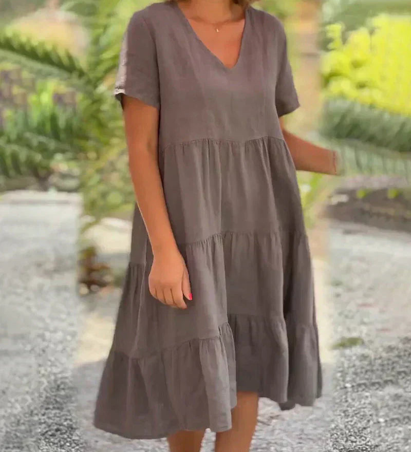 Bexley - Relaxed V-Neck Summer Dress
