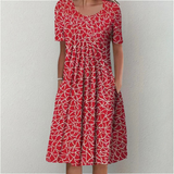 Hailey | Chic Floral Dress with Pockets for Effortless Style