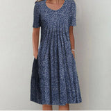 Hailey | Chic Floral Dress with Pockets for Effortless Style