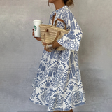 Fiorelia - Boho Chic Casual Tunic Dress