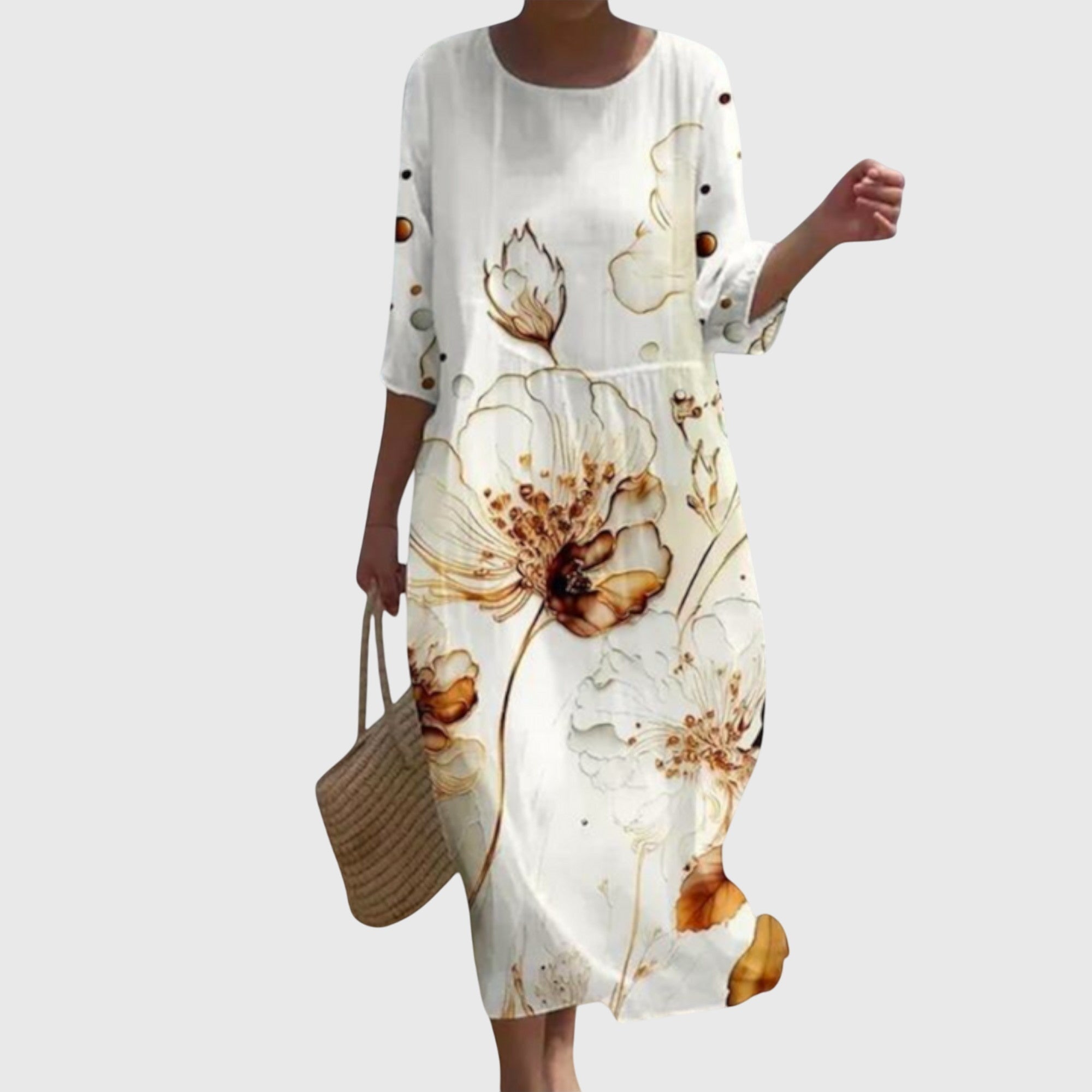 Hayley™ | Chic Floral Maxi Dress
