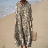 Chic Printed Summer Dress for a Flattering Fit