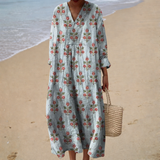 Chic Summer Dress with Flattering Print
