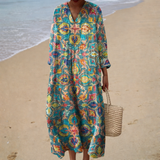 Chic Summer Dress with Flattering Print