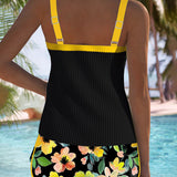 Élise | Chic Two-Piece Tankini Set