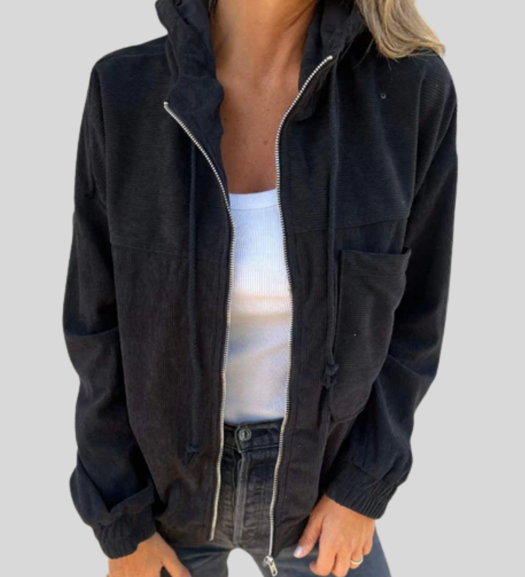Mabel | Cozy Zip-Up Gilet