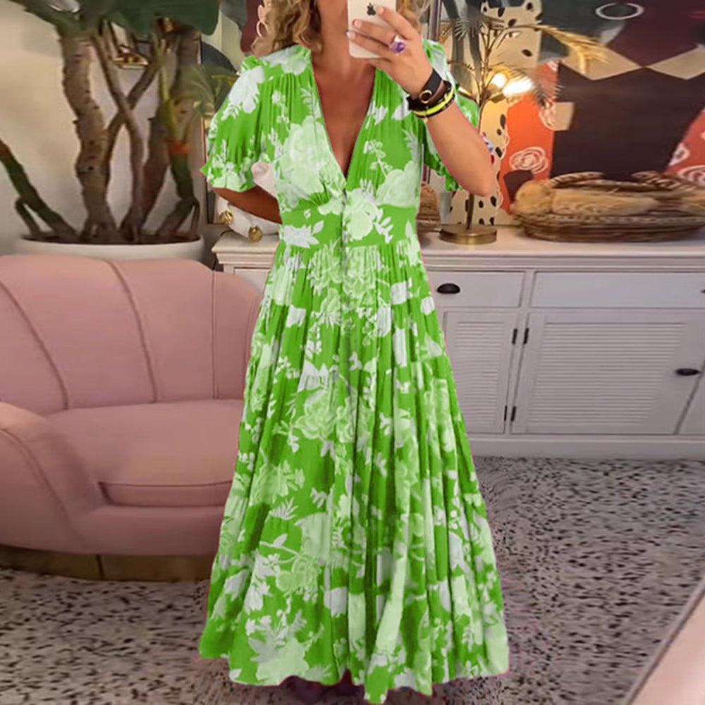 Floriana - Lively Floral Dress