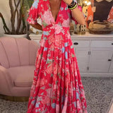 Floriana - Lively Floral Dress