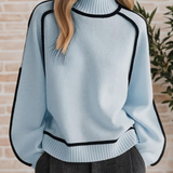 Women's Stylish High-Neck Jumper