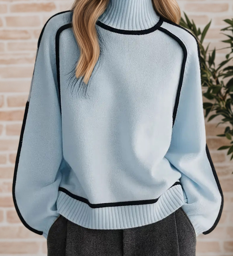 Women's Stylish High-Neck Jumper
