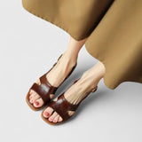Georgie - Block Heel Light Sandals