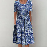 Hailey | Chic Floral Dress with Pockets for Effortless Style