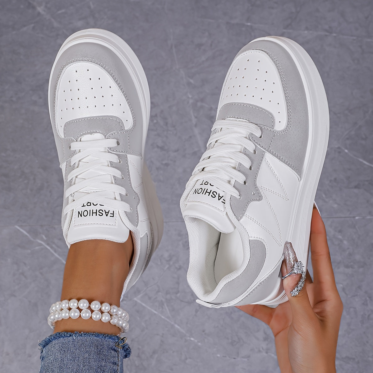 Chloé | Stylish Elevated Sneakers